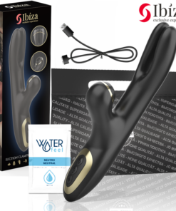 IBIZA - DOUBLE VIBRATOR CLAMPING BLACK