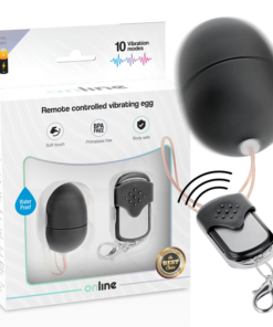 ONLINE - REMOTE CONTROL VIBRATING EGG S BLACK