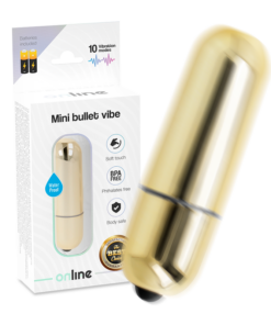 ONLINE - MINI BULLET VIBE GOLDEN