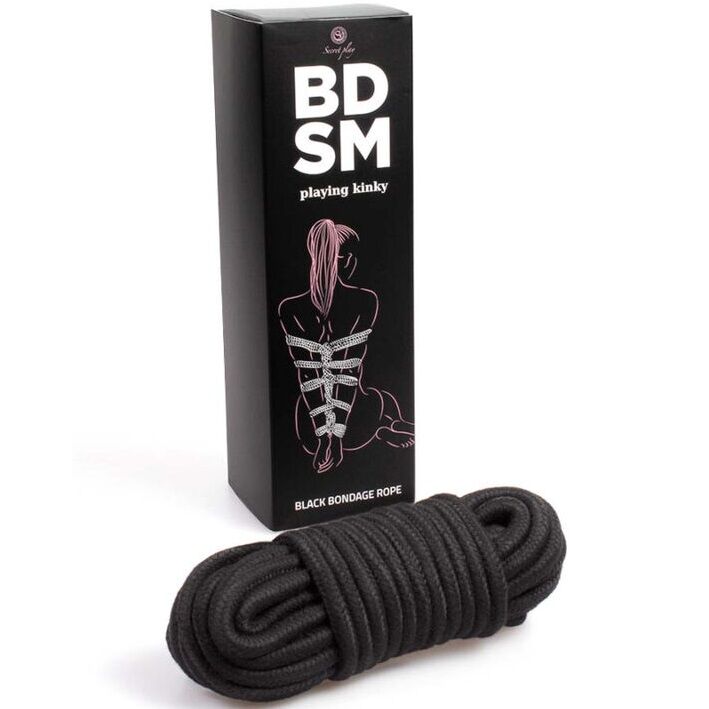 SECRETPLAY - BLACK BONDAGE ROPE BDSM COLLECTION - Bild 2