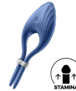 SATISFYER DUELIST ANILLO VIBRADOR - GRIS