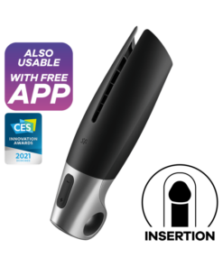 SATISFYER - POWER MASTURBATOR BLACK