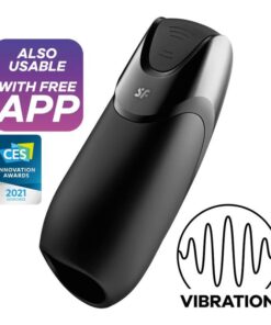 SATISFYER - MEN VIBRATION+ BLACK