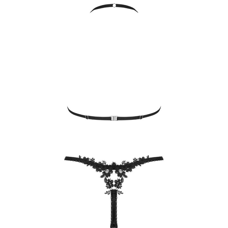 OBSESSIVE - CELIA NOIR SET 2 PIECES XS/S - Bild 4