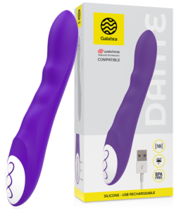 GALATEA - DANTE LILAC VIBRATOR COMPATIBLE WITH WATCHME WIRELESS TECHNOLOGY