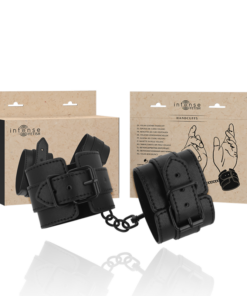 INTENSE - FETISH VEGAN LEATHER HANDCUFFS