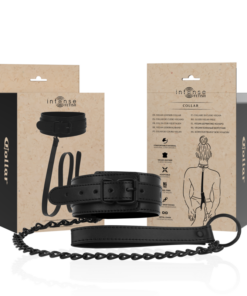 INTENSE - FETISH VEGAN LEATHER COLLAR