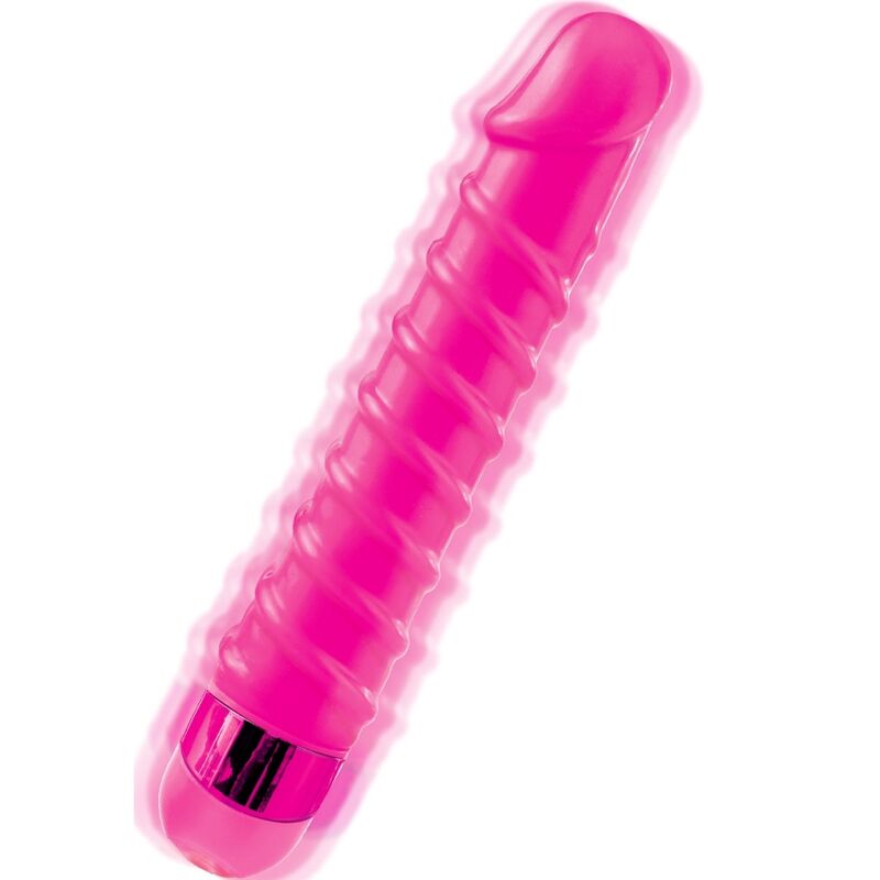 CLASSIX - CANDY TWIRL VIBRATING MASSAGER 16.5 CM PINK - Bild 2