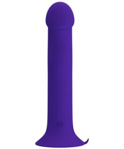 PRETTY LOVE - MURRAY YOUTH VIBRATING DILDO  RECHARGEABLE VIOLET