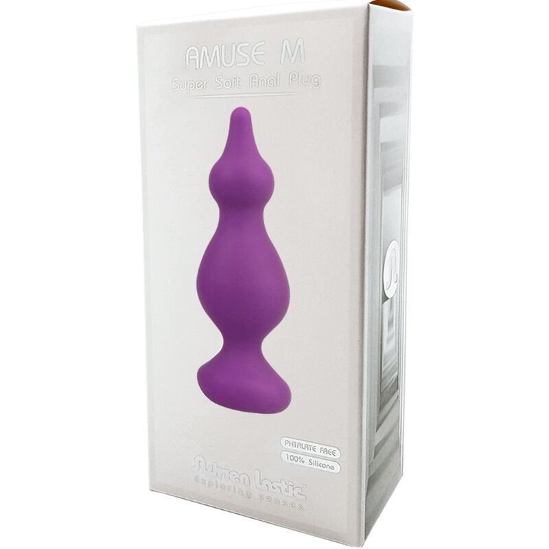 ADRIEN LASTIC - AMUSE ANAL PLUG VIOLET SILICONE SIZE M - Bild 3