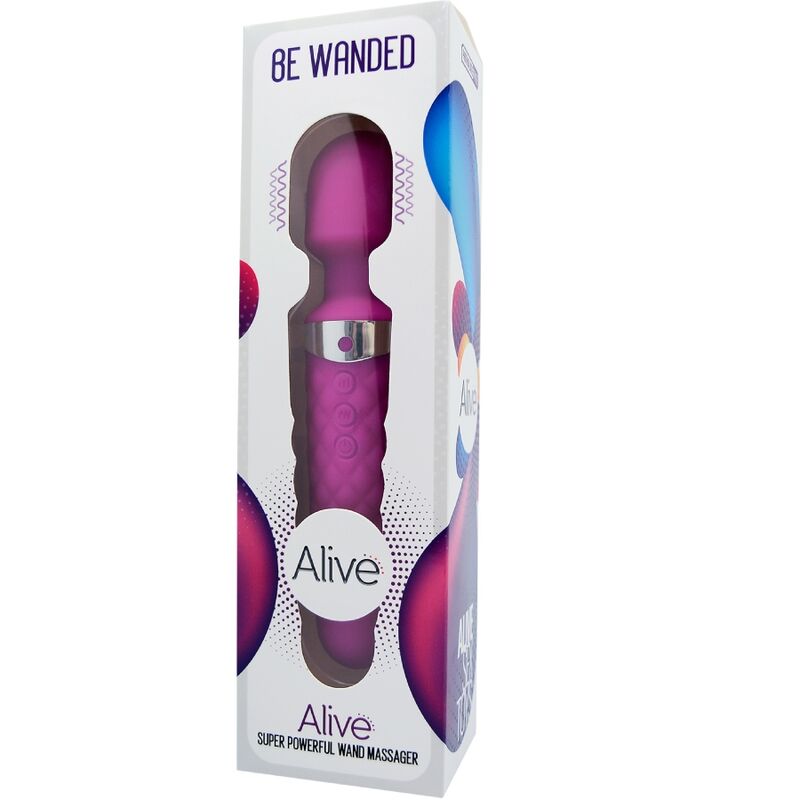 ALIVE - BE WANDED VIBRATOR MASSAGER PURPLE - Bild 2