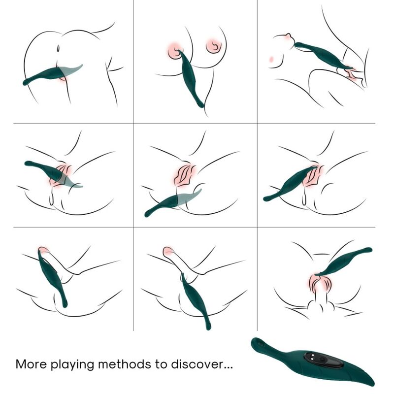 ARMONY - STIMULATOR VIBRATOR LEAF GREEN - Bild 2