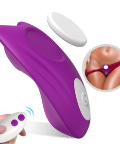 ARMONY - BUTTERFLY WEARABLE PANTIES VIBRATOR REMOTE CONTROL PURPLE