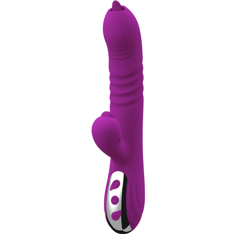 ARMONY - FAIRY MULTIFUNCTION VIBRATOR DOUBLE TONGUE VIOLET HEAT EFFECT - Bild 2