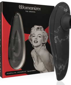 WOMANIZER - MARILYN MONROE CLASSIC 2 CLITORAL STIMULATOR BLACK MARBLE