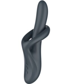 SATISFYER - HEAT FLEX 4 HEAT EFFECT VIBRATOR 12 VIBRATIONS GREY