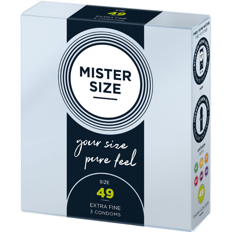 MISTER SIZE - CONDOM SIZE S 49 MM (3 UNITS) - Bild 2