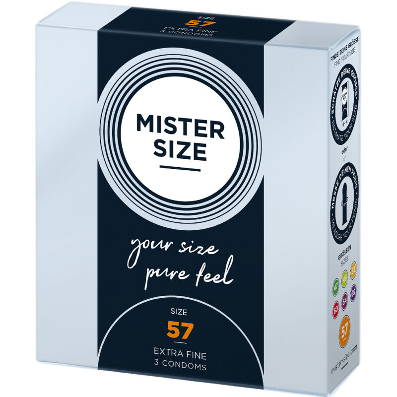 MISTER SIZE - CONDOM SIZE L 57 MM (3 UNITS) - Bild 2
