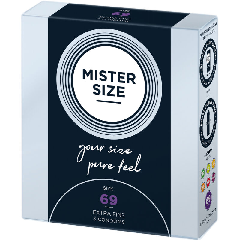 MISTER SIZE - CONDOMS SIZE XXXL 69 MM (3 UNITS) - Bild 2