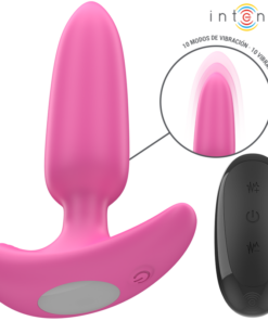 INTENSE - ROSS ANAL PLUG 10 VIBRATIONS PINK REMOTE CONTROL