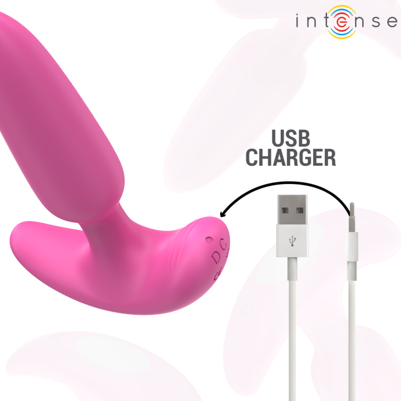 INTENSE - ROSS ANAL PLUG 10 VIBRATIONS PINK REMOTE CONTROL - Bild 5