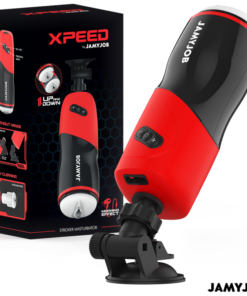JAMYJOB - XPEED AUTOMATIC VAGINA MASTURBATOR 5 THRUSTING MODES AND SOUND EFFECT
