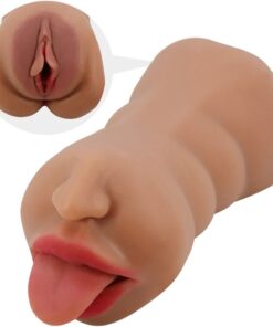 CRAZY BULL - SARAH DOUBLE MASTURBATOR MOUTH  VAGINA FLESH