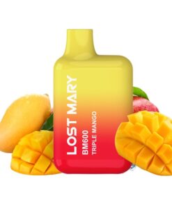 LOST MARY - BM600 NICOTINE VAPER 2% DISPOSABLE TRIPLE MANGO