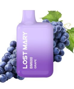 LOST MARY - BM600 NICOTINE VAPER 2% DISPOSABLE GRAPE