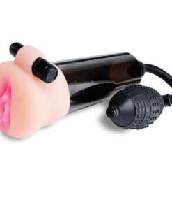 PUMP WORX - STIMULATING WAVE PUMP WITH MASTURBATOR