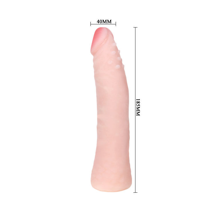BAILE - REALISTIC SKIN TOUCH SILICONE DILDO 19 CM RANDOM BOX COLOR - Bild 5