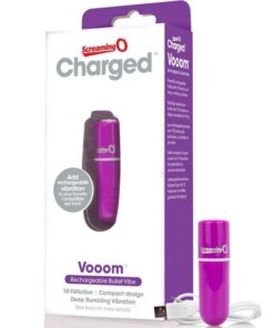 SCREAMING O - RECHARGEABLE VIBRATING BULLET VOOOM LILAC