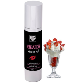 EROS-ART - SENSATTION NATURAL LUBRICANT STRAWBERRIES WITH CREAM 50 ML