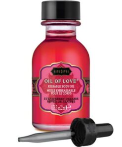 KAMASUTRA - EDIBLE OIL - STRAWBERRIES 22 ML