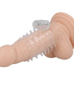 CASUAL LOVE - RING VIBRATING SLEEVE TRANSPARENT