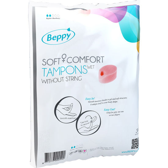 BEPPY - SOFT COMFORT TAMPONS WET 30 UNITS - Bild 3