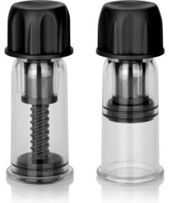 CALEXOTICS - VACCUM TWIST STIMULATING WAVES FOR NIPPLES BLACK
