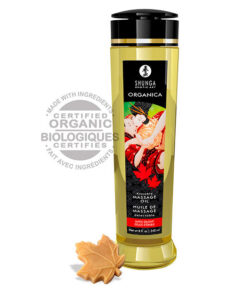 SHUNGA - ORGANIC MASSAGE OIL MAPLE DELIGHT 240 ML