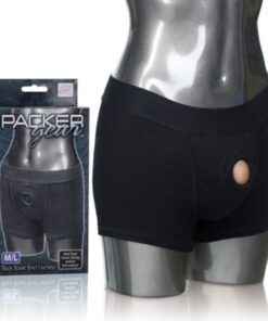 CALEXOTICS - PACKER GEAR BOXER BRIEF HARNESS M/L