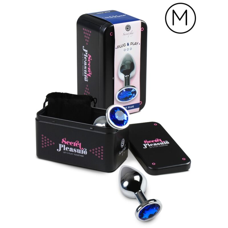 SECRETPLAY - ANAL PLUG BLUE M - Bild 2
