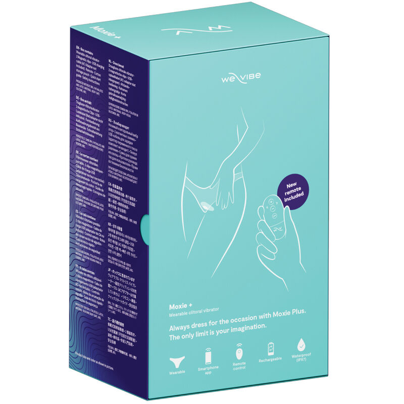 WE-VIBE - MOXIE + AQUA CLITORAL VIBRATOR - Bild 3