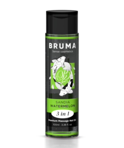BRUMA - PREMIUM MASSAGE HOT OIL WATERMELON 3 IN 1 - 100 ML