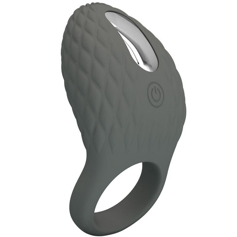 PRETTY LOVE - HELOISE VIBRATING RING WITH MEMORY GRAY - Bild 2