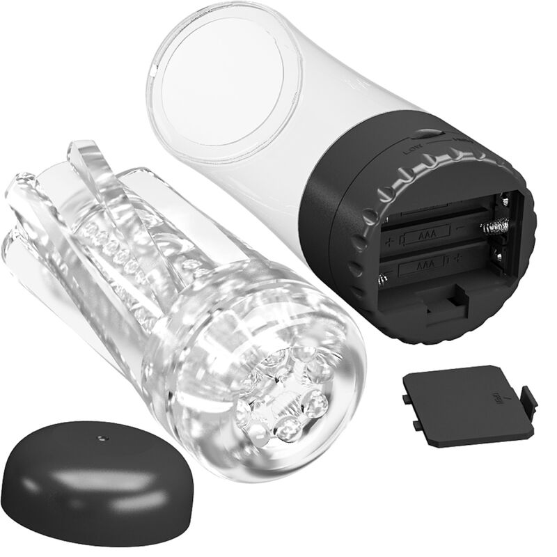 PRETTY LOVE - TAMARA MALE MASTURBATOR MULTI-SPEED VIBRATOR BLACK - Bild 3