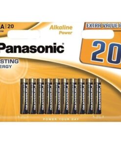 PANASONIC - BRONZE ALKALINE AAA BATTERY LR03 BLISTER*20