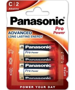 PANASONIC - PRO POWER ALKALINE C BATTERY LR14 BLISTER*2