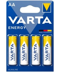 VARTA - ENERGY ALKALINE BATTERY AA LR6 BLISTER*4