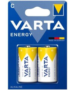 VARTA - ENERGY ALKALINE BATTERY C LR14 BLISTER*2