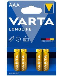 VARTA - LONGLIFE ALKALINE AAA BATTERY LR03 BLISTER*4