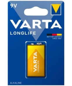 VARTA - LONGLIFE ALKALINE BATTERY 9V LR61 BLISTER*1